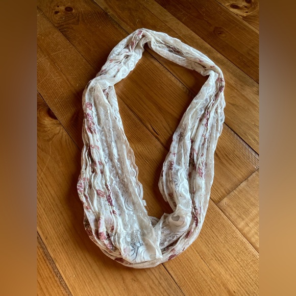 Lace Infinity Scarf - Picture 3 of 3